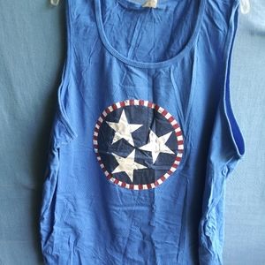 Port & Company Women's Plus Size 3x Tennessee Blue Tank Top B2